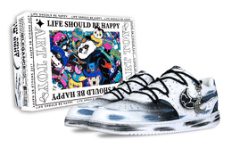 Nike Кроссовки Court Vision 1 Pimkie, Wangshu, износостойкие, низкие, для скейтбординга, мужские, черные, синие, белые dh2987-101(team528-望舒r-box) | black blue white