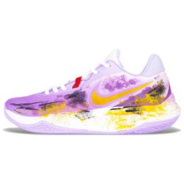 Nike Баскетбольные кроссовки Precision 6 с низким верхом, устойчивые к истиранию, мужские, фиолетово-золотые dd9535-100(team1095-紫色利刃) | purple gold