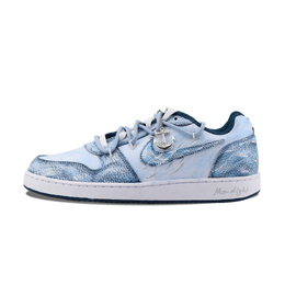 Nike Кроссовки для скейтбординга EBERNON Deep Sea Rhythm, износостойкие, низкие, синие, мужские if0847-141(team222-深海律动） | blue