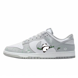 Nike Кроссовки для скейтбординга Dunk, износостойкие, белые, мужские hf5441-105(team10- 攀爬熊猫) | white