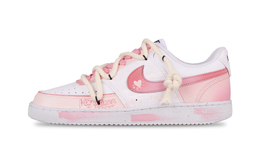 Nike Кроссовки для скейтбординга Court Vision 1 Sweet Signal, износостойкие, розовые, мужские dh2987-101(team1171-甜蜜讯号） | pink