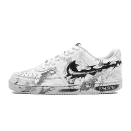 Nike Кроссовки для скейтбординга Court Vision 1, мужские, низкие, белые, черные dh2987-101(team410-墨影飞踪） | white black