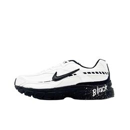 Nike Кроссовки Initiator с низким верхом, устойчивые к истиранию, мужские, черно-белые 394055-100（team672-白影墨踪） | black white