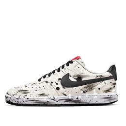 Nike Кроссовки Court Vision 1 Ink Flood, износостойкие, низкие, для скейтбординга, мужские, черно-белые dm1187-101（team1328-墨暴） | black white