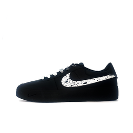 Nike Кроссовки Court Shot для скейтбординга, износостойкие, низкие, мужские, черно-белые fq8146-001（team768-墨染飞白） | black