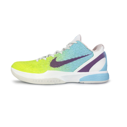 Nike Баскетбольные кроссовки Zoom Kobe 6 "All Star 2.0" с амортизацией, износостойкие, низкие, мужские, сине-зеленые fq3546-100（team1076-巴斯宇宙） | blue green