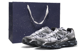 Nike Кроссовки Initiator с амортизацией, дышащие, с низким верхом, для повседневного использования, для городских поездок и работы, серо-черные 394055-100（team356-灰色轨迹-礼袋） | black gray