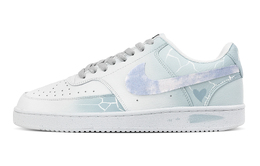 Nike Кроссовки для скейтбординга Court Vision 1 Ocean Sweetheart, износостойкие, низкие, мужские, цвет белый, синий dh2987-101(team773-海洋甜心) | white blue