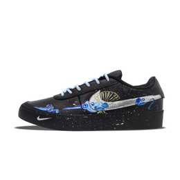 Nike Низкие кроссовки для скейтбординга Court Shot Cushioning, мужские, синие, серебристо-черные fq8146-001(team1297-海云滚滚 ） | blue/silver/black