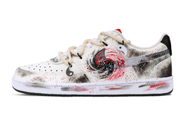 Nike Кроссовки для скейтбординга Court Vision 1 Low, износостойкие, бежевые, черные, красные dm1187-101(team611-乾坤震巽) | ecru
