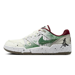 Nike Кроссовки для скейтбординга Full Force, мужские, низкие, зеленые/белые ib4612-131(team56-泼墨春意) | beige green