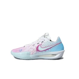 Nike Баскетбольные кроссовки Air Zoom GT Cut 3 Pink Wave Chasing Blue с низкой амортизацией и износостойкостью, мужские, светло-голубые dv2918-104（team1054-0-粉浪逐蓝） | light blue