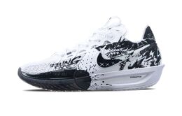 Nike Баскетбольные кроссовки Air Zoom GT Cut 3 White Shark Love Cushioning Support Rebound Low-Top мужские, черно-белые dv2918-102（team144-白鲨之恋） | black