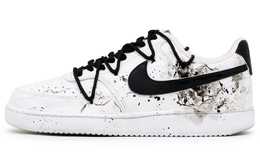 Nike Кроссовки для скейтбординга Court Vision 1, мужские, низкие, белые/черные dh2987-101(team1279-墨绯影) | black white