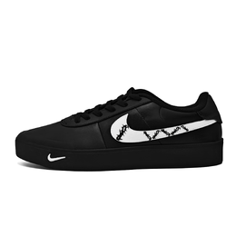 Nike Кроссовки Court Shot Cool Cooler легкие низкие для скейтбординга мужские, черные, белые fq8146-001(team604-酷酷派尔） | black white
