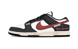Nike Кроссовки для скейтбординга Dunk Blood Shadow Rhapsody, износостойкие, низкие, мужские, красные, черные hf5441-100(team1034-血影狂想) | red black