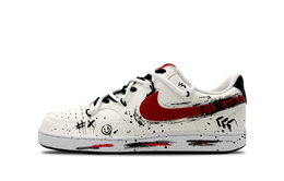 Nike Износостойкие и легкие низкие кроссовки для скейтбординга Court Vision 1, мужские, бежево-черные dm1187-101(team1103-微笑指引) | beige black