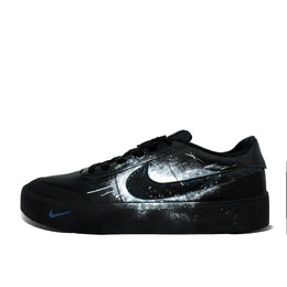 Nike Кроссовки для скейтбординга Court Shot, мужские, низкие, черно-белые fq8146-001(team1308-墨舞星河 ） | black white