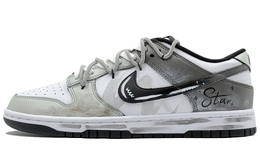 Nike Кроссовки для скейтбординга Dunk He Su Space, Old Ink Wanderer, износостойкие, низкие, мужские, серо-белые dd1391-100（team905-旧墨行者） | gray white