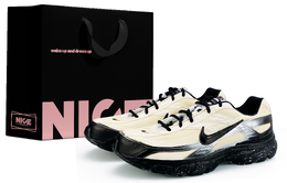 Nike Кроссовки для бега Initiator мужские низкие, цвет хаки 394055-100(team173-银砾疾风ld黑) | black