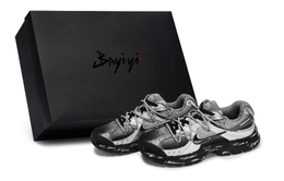 Nike Кроссовки для бега V5 RNR с низким верхом, устойчивые к истиранию, мужские, черно-серые hj5228-003(team80-男款幽影裂隙s-box) | black gray