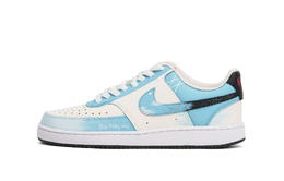 Nike Кроссовки Court Vision 1 для скейтбординга, износостойкие, белые, синие, мужские dm1187-101（team1106-蓝岛风） | sky blue