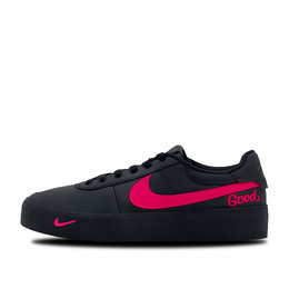 Nike Кроссовки Court Shot Neon Red Journal, износостойкие, низкие, для скейтбординга, мужские, черно-красные fq8146-001（team931-荧红日记） | black red