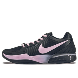 Nike Баскетбольные кроссовки Ja 2 Shiny Black Sweetheart, износостойкие, низкие, мужские, цвет черный, розовый fd7327-003（team877-黑耀甜心） | black pink
