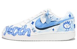 Nike Низкие противоскользящие кроссовки для скейтбординга EBERNON, мужские, синие aq1775-100(team537-次云效应) | blue
