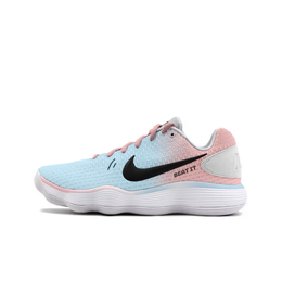 Nike Баскетбольные кроссовки Hyperdunk 2017, износостойкие, низкие, мужские, небесно-голубые 897637-100（team1062-棉花糖） | sky blue