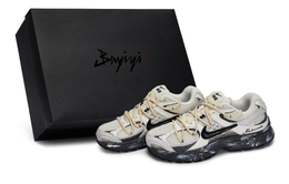 Nike Кроссовки для бега V5 RNR с низким верхом, устойчивые к истиранию, мужские, бежевые, черные, серые hj5228-104(team80-男款荒漠陨星s-box) | beige black gray