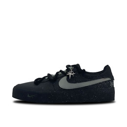 Nike Кроссовки для скейтбординга Court Shot Gray Star Feather, износостойкие, низкие, мужские, черно-серые fq8146-001（team931-灰星羽） | black gray