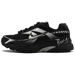 Nike Кроссовки для бега Initiator с амортизацией, дышащие, с поддержкой, низкие, мужские, серебристо-черные 394055-100（team1020-银甲武士） | silver black