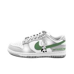 Nike Кроссовки для скейтбординга Dunk Bamboo Panda, износостойкие, низкие, мужские, серо-белые dd1391-103(tean641-翠竹熊猫) | gray white