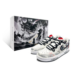 Nike Кроссовки Court Vision 1 Unrestrained Moments, в комплекте коробка, износостойкие, низкие, для скейтбординга, мужские, белые, серые dm1187-101(team504-不羁时刻-礼盒版） | white gray