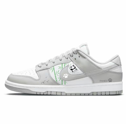 Nike Кроссовки для скейтбординга Dunk, износостойкие, белые, мужские hf5441-105(team10- 秋千熊猫) | white