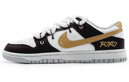 Nike Кроссовки для скейтбординга Dunk EIGHT% Xoxo с амортизацией, износостойкие, низкие, мужские, желтые 男dv0831-101(team131-xoxo黄) | yellow