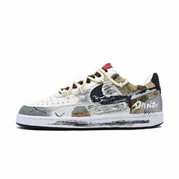 Nike Износостойкие низкие кроссовки для скейтбординга Court Victory, мужские, белые, серые, кофейные dm1187-101(team1198-沙漠废墟) | light gray