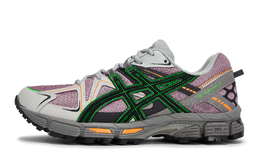 Asics Кроссовки для бега по пересеченной местности Gel Kahana 8 Breathable Support Low Top, мужские, фиолетовые, зеленые, черные, серые 1011b109-030(team1086-八号机) | purple green black gray