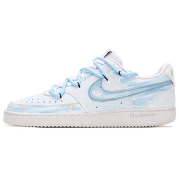 Nike Кроссовки Court Vision 1 Shock Absorbers Low Top для скейтбординга, мужские, сине-белые dh2987-101(teamthree--冰融) | blue white