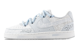 Nike Низкие износостойкие кроссовки для скейтбординга Court Vision Blue Snake Ash, светло-голубые, мужские hm9862-002(team773-蓝蛇灰烬) | light blue