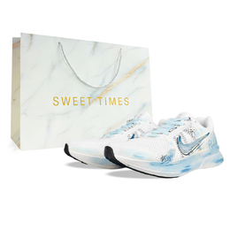 Nike Кроссовки Run Swift 2 с дышащим покрытием, износостойкие, низкие, мужские, цвет белый, синий cu3517-101(team40-星蓝轨迹ld) | white blue