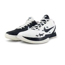 Nike Баскетбольные кроссовки Zoom Kobe 6 "All Star 2.0" с амортизацией, износостойкие, низкие, мужские, черно-белые fq3546-100（team1076-鸳鸯双星） | black white