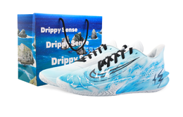 Nike Баскетбольные кроссовки Precision 7 Drippy Thor с амортизацией, износостойкие, низкие, мужские, синие fn4322-100(team889-雷神) | blue (special shopping bag)
