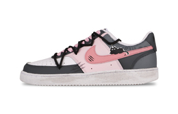Nike Кроссовки для скейтбординга Court Vision 1 Black Cat, износостойкие, низкие, мужские, цвет: черный, розовый dh2987-101(team1171-黑猫） | black