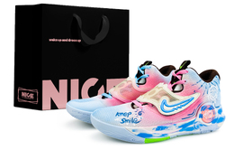 Nike Баскетбольные кроссовки KD Trey 5 X с амортизацией, износостойкостью, дышащей поддержкой, низкие, мужские, розово-синие dj7554-014(team173-霓虹跃影ld黑) | pink blue