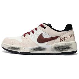 Nike Кроссовки для скейтбординга Full Force Dirty White Knight Low, мужские, белые, красные fb1362-101(team196-脏脏白骑士) | white red