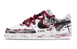 Nike Кроссовки Court Vision 1 Gothic Phantom с амортизацией, износостойкие, легкие, низкие, мужские, для скейтбординга, красные, черные dh2987-101（team165-男款哥特幻影） | red black