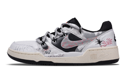 Nike Кроссовки для скейтбординга Full Force Cushioning Low Top, мужские, черно-белые fb1362-101（team250-甜蜜日记） | black white
