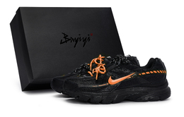 Nike Кроссовки Initiator Anti Slip с низким верхом, износостойкие, мужские, черно-оранжевые ib4595-001(team80-男宇宙星澜橘s-box) | black orange